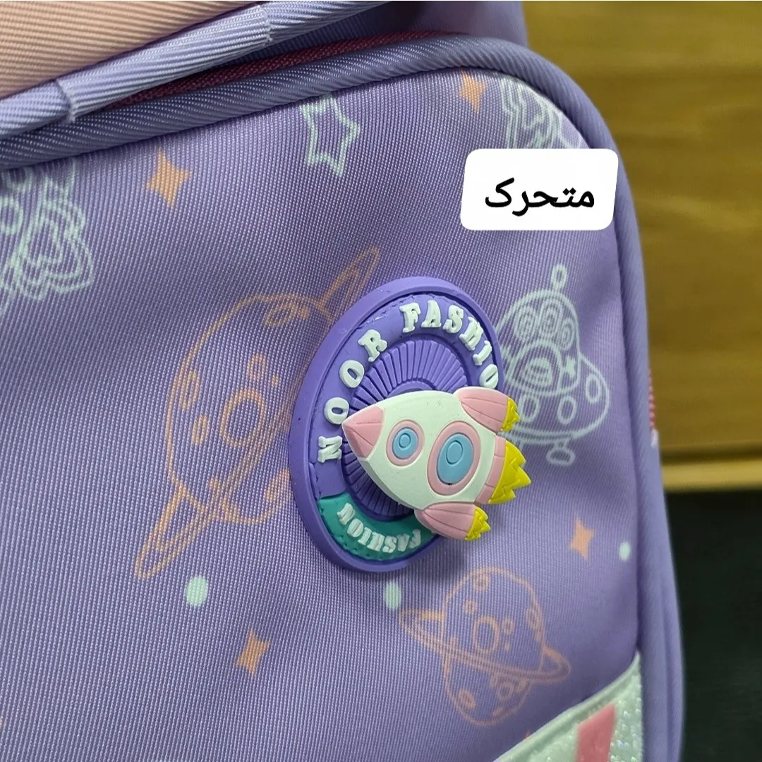 کوله پشتی ابتدایی دخترانه ضد آب ریپس وارداتی مناسب کلاس اول تا چهارم طبی و ضد تعریق