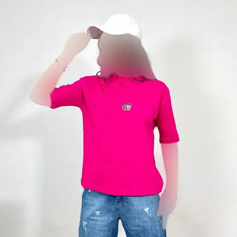 تیشرت نخ پنبه فری سایز طرح کوکی