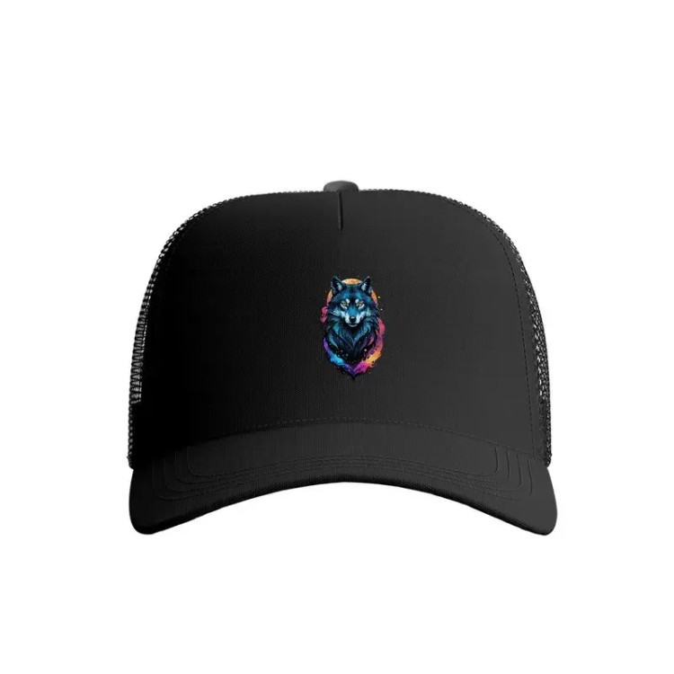 کلاه کپ پاد آفرین مدل گرگ طرح ساده جنس کتان مناسب فصل بهار، پاییز، تابستان، زمستان آفتاب گیر اسپرت و روزمره زنانه و مردانه قابل تنظیم سبک وزن محافظت در برابر آفتاب