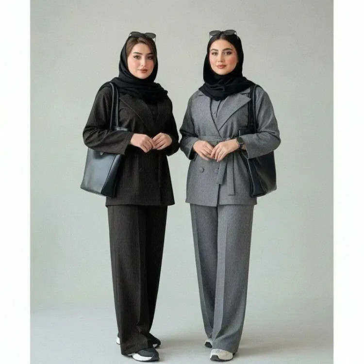 سه تیکه دیپلمات کامیلا جنس پرشیا