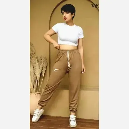 شلوار اسلش سوییت هانا جنس سوییت مخملی کشی سایز 36 تا 50