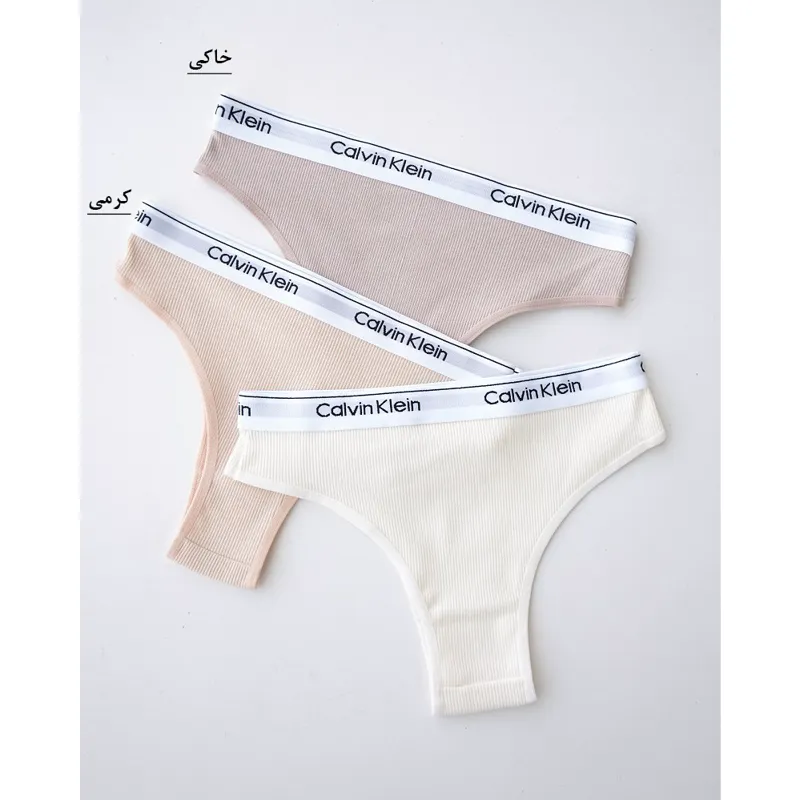 شورت برزیلی زنانه نخی لوپو مدل کلوین سایز XL و XXL
